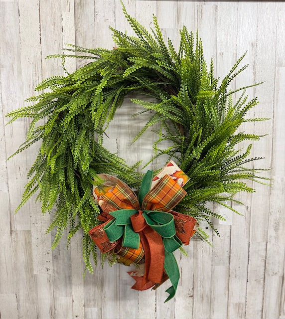 Beaded Grass Wreath