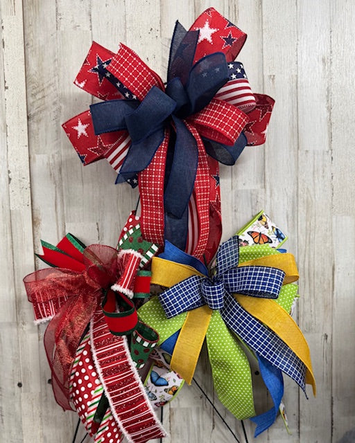 Beaded Grass Interchangeable Bows