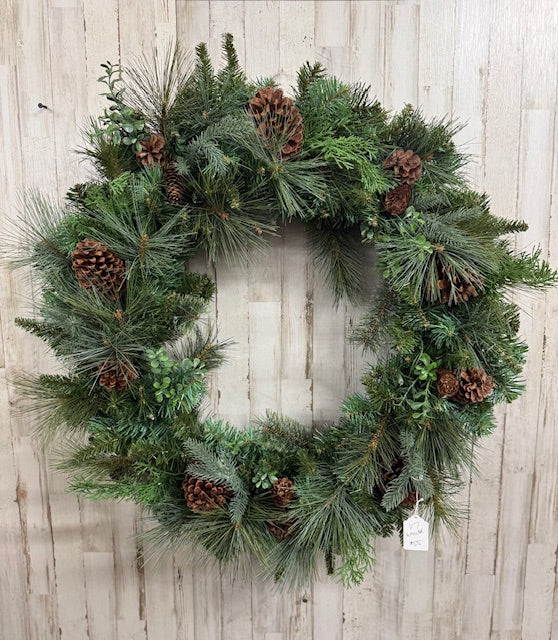 Large pre-lit Wreath